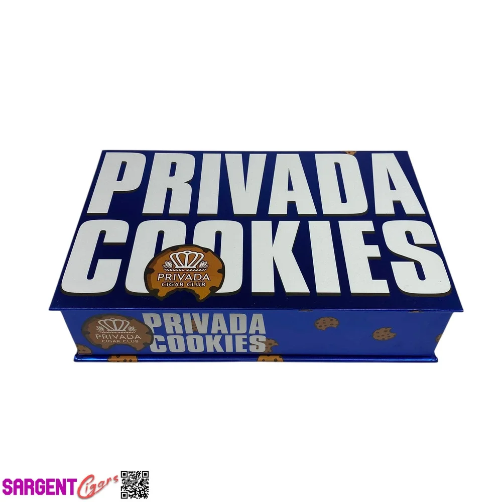 LCA Privada Cookies Empty Cigar Box 8.5x5.5x2